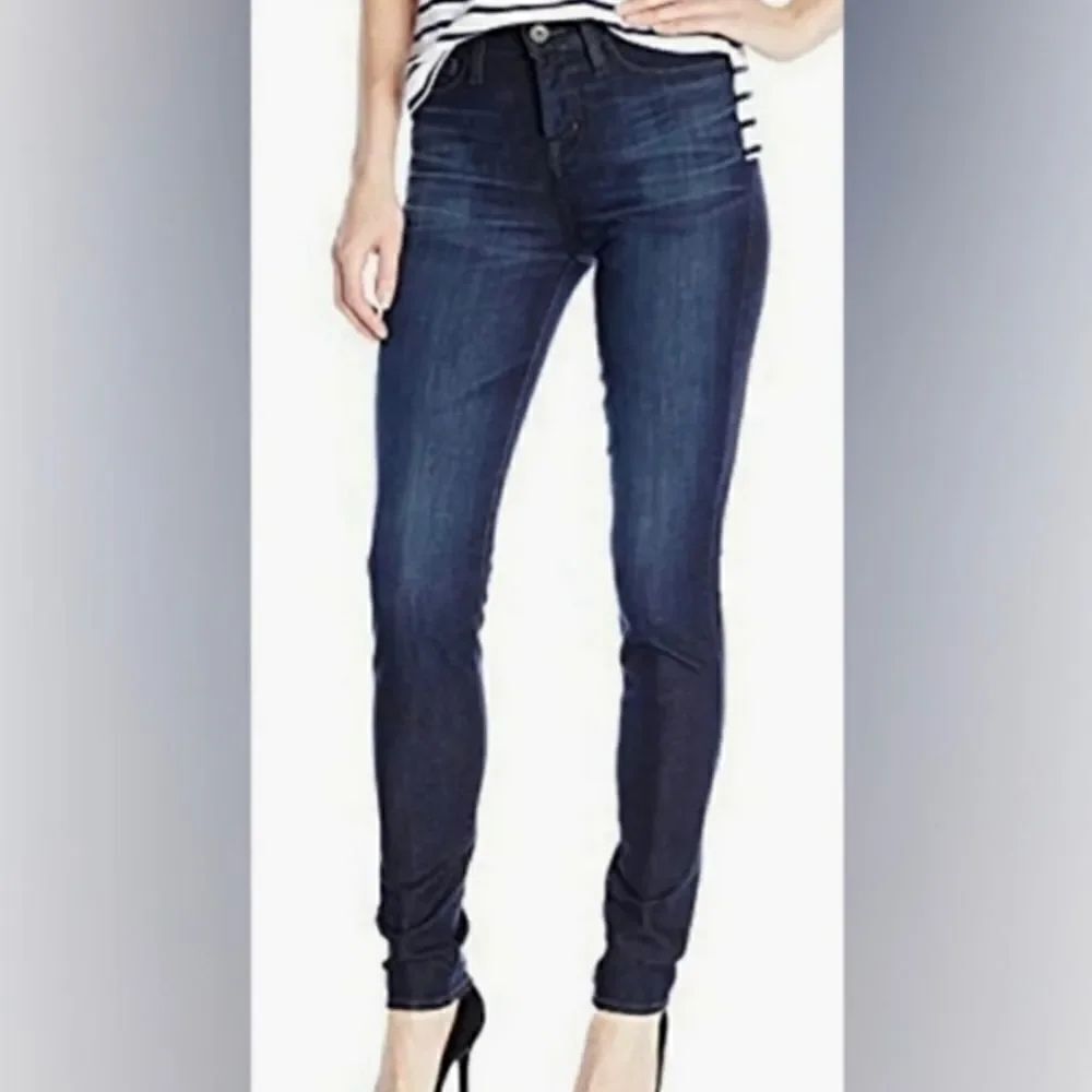 Big Star Ella Super Skinny dark wash jeans sz 27